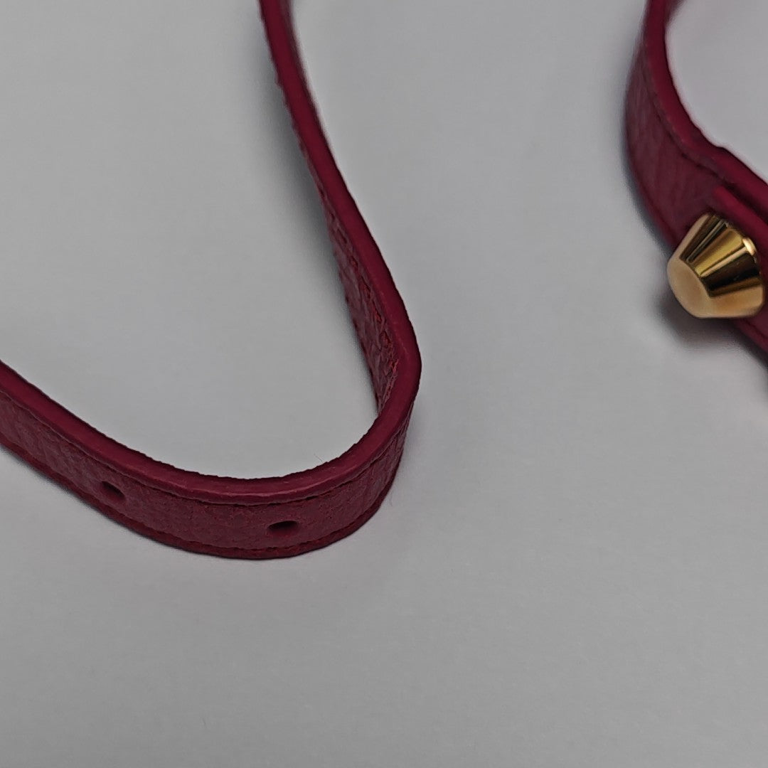 Leather Purple Bracelet