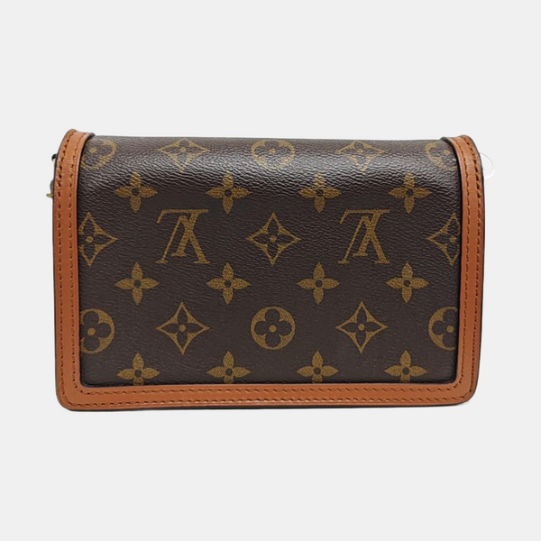 DAUPHINE WOC Monogram Coated Canvas Brown