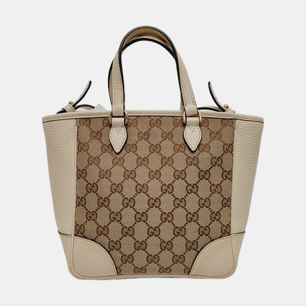 Authenticated pre-owned  Bree Monogram Canvas Brown - Tote Bag at Looply
