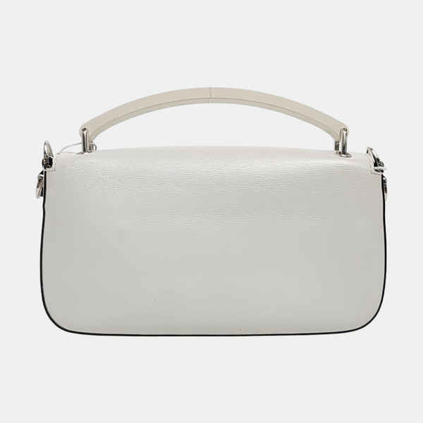 Baguette Mini Calfskin White