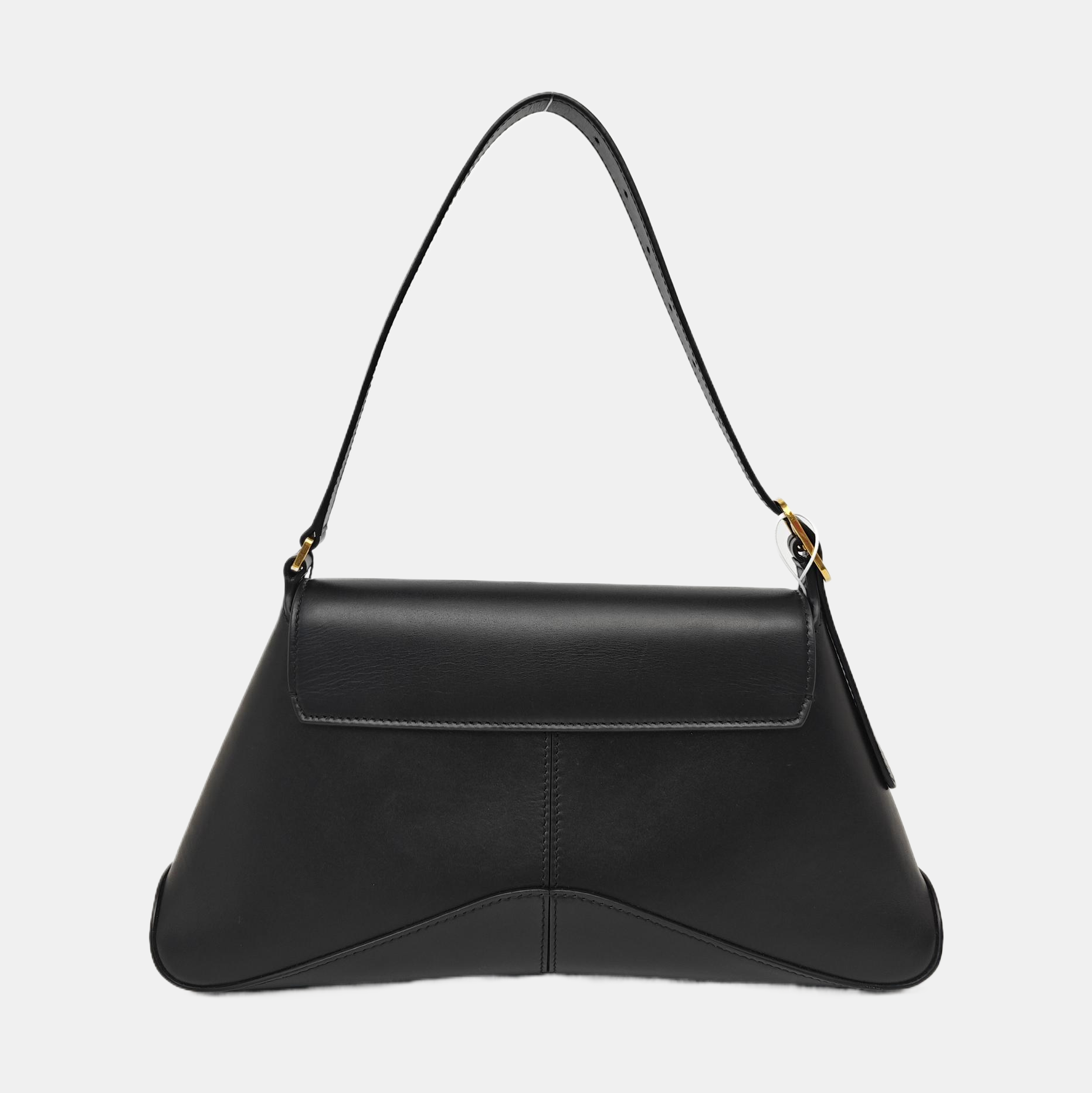 Calfskin Shoulder Bag Black