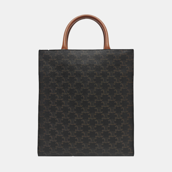 CABAS CELINE Small Coated Canvas Black