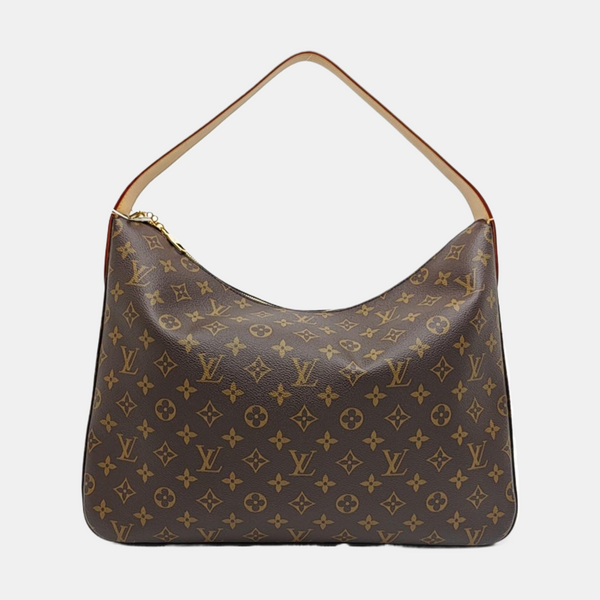 SLOUCHY MM Monogram Coated Canvas Brown