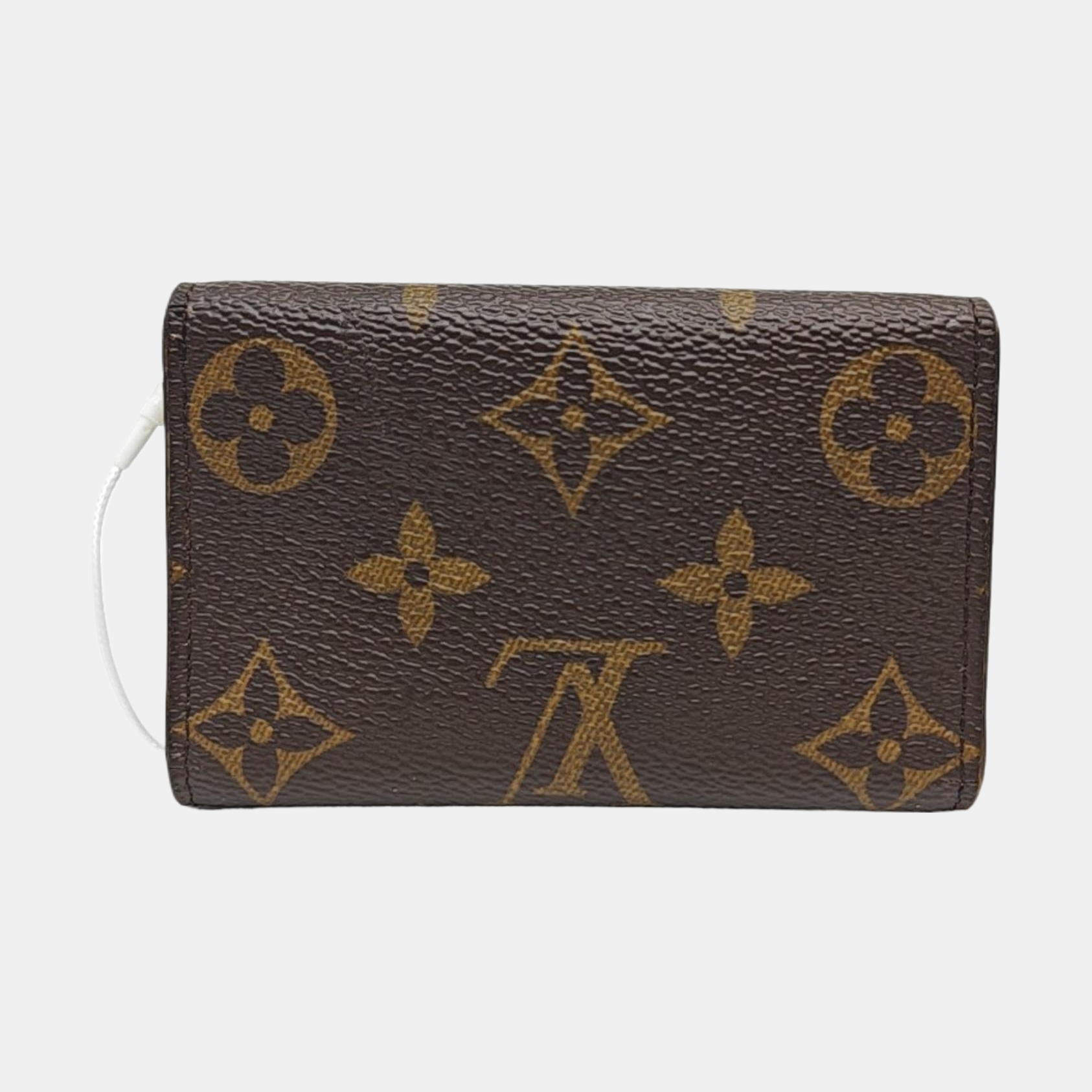 Monogram Coated Canvas Key Pouch Brown