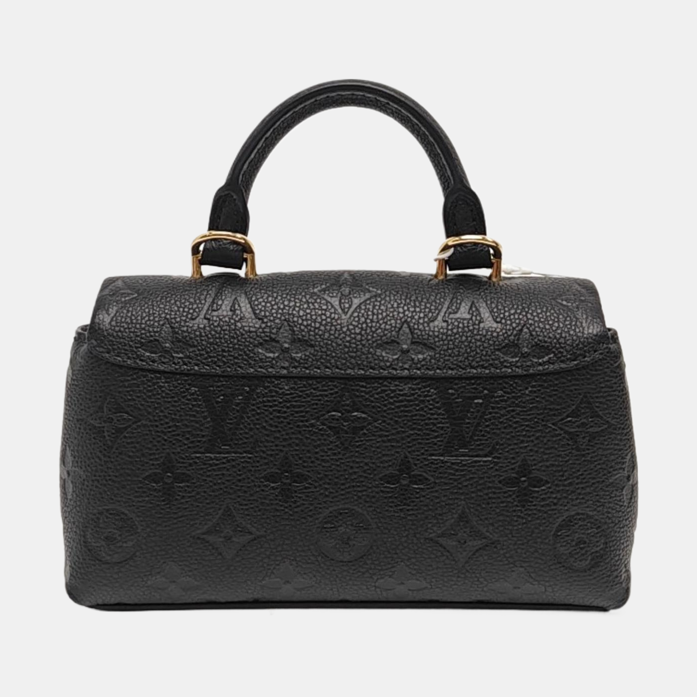 NANO MADELEINE Nano Monogram Calfskin Black
