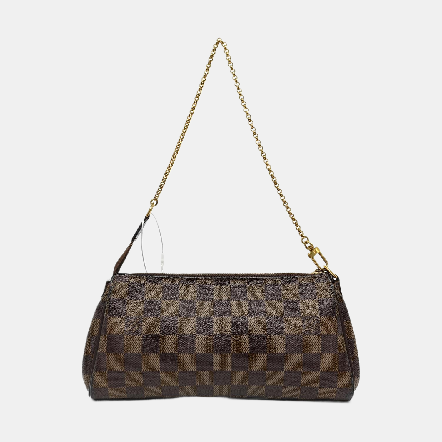 EVA Damier Ebene Coated Canvas Brown