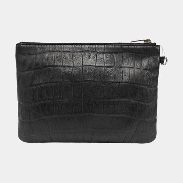 Calfskin Clutch Black