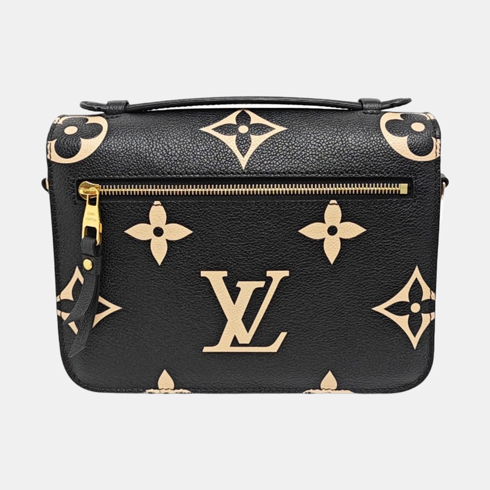 MÉTIS MM Monogram Calfskin Black
