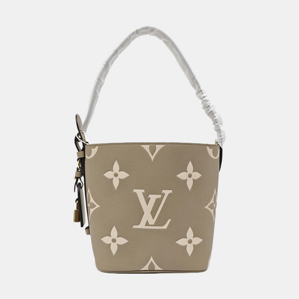 ALL IN BB Monogram Calfskin Gray