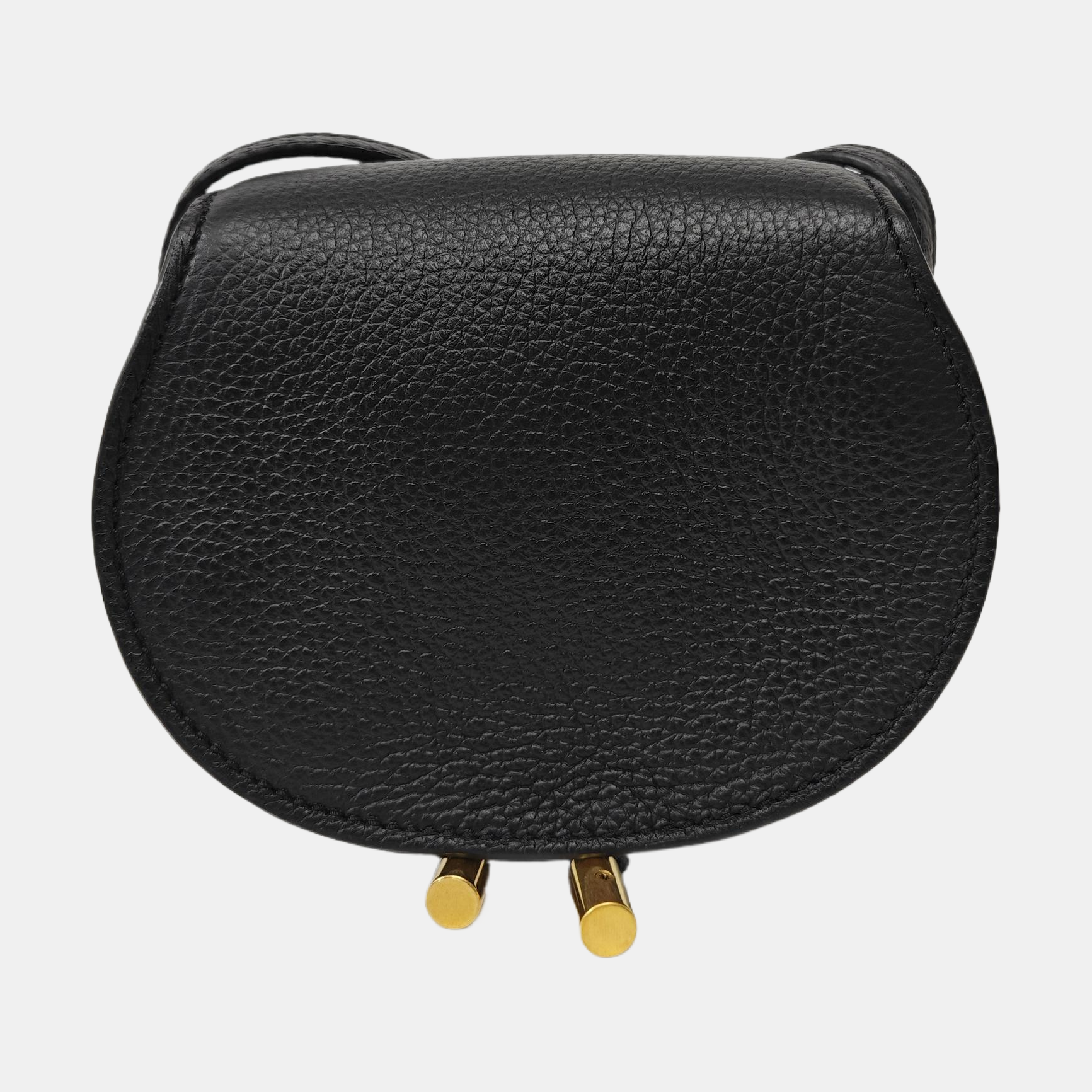 Marcie Super Mini Quilted Calfskin Black