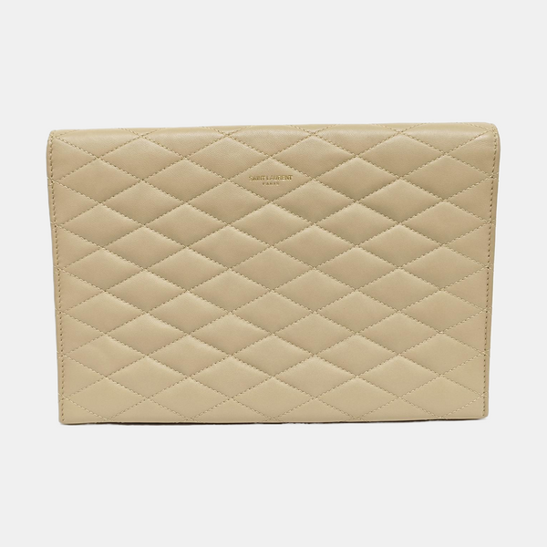 SADE Quilted Lambskin Beige