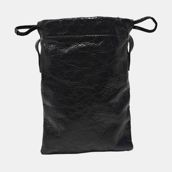 Calfskin Shoulder Bag Black
