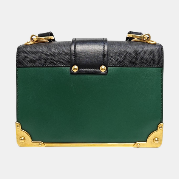Cahier Saffiano Calfskin Green