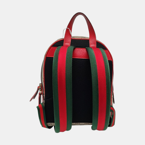 Monogram Coated Canvas Backpack Beige