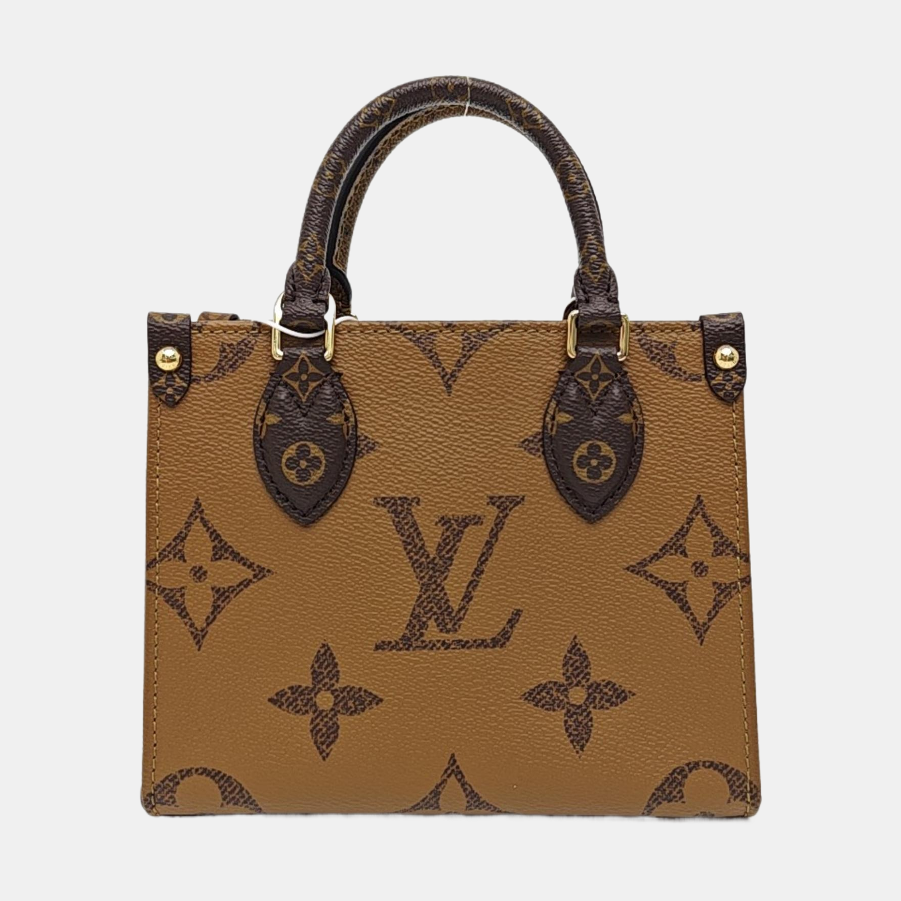 ONTHEGO BB Monogram Coated Canvas Brown