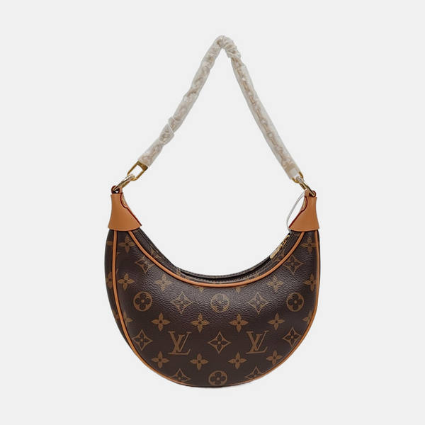LOOP Monogram Coated Canvas Brown