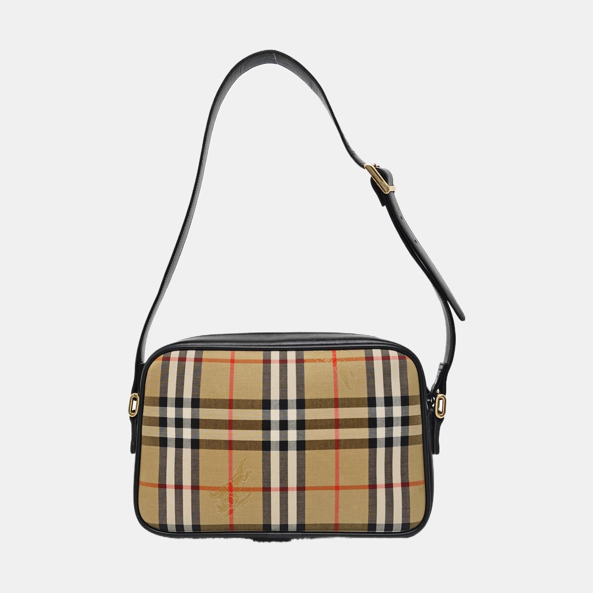 Canvas Shoulder Bag Medium Beige