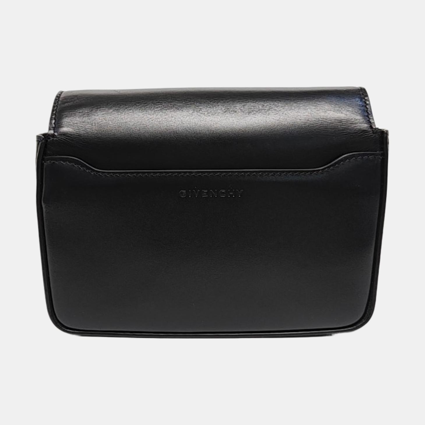 Calfskin Shoulder Bag Black