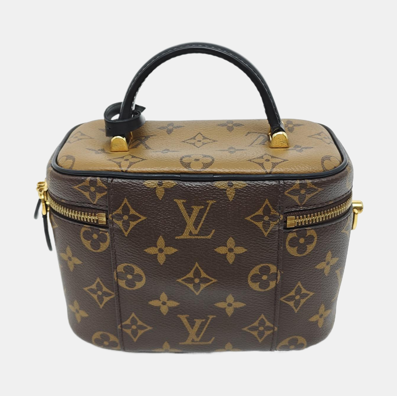 PHONE BOX Monogram Coated Canvas Brown