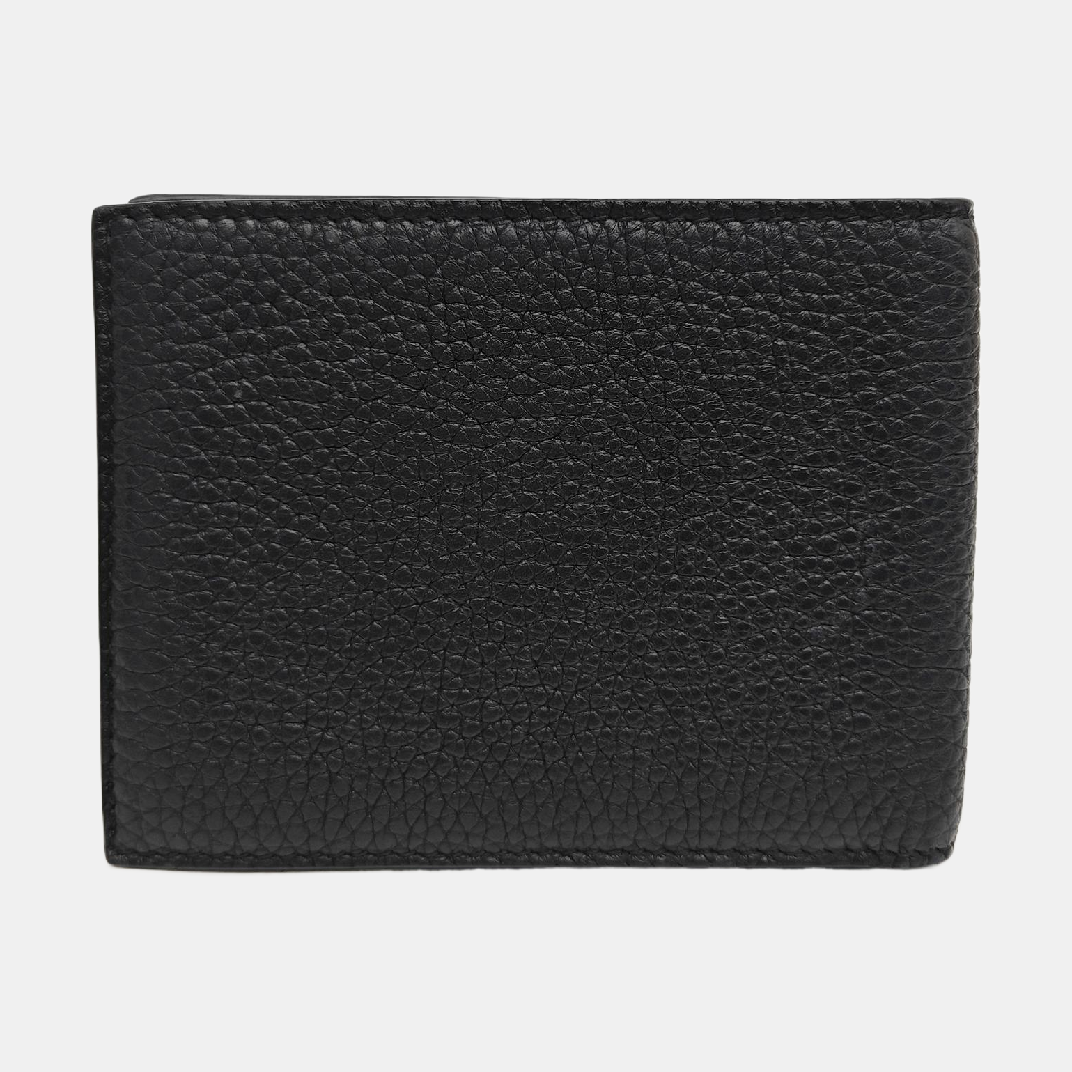 Gancini Calfskin Black Wallet