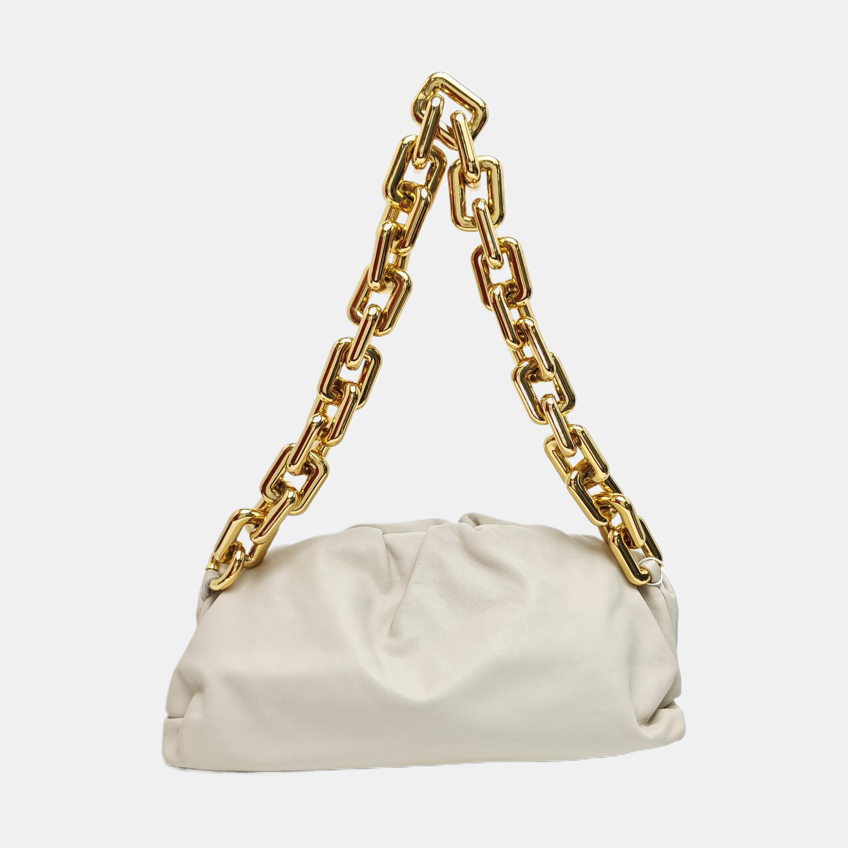 The Pouch Mini Calfskin White
