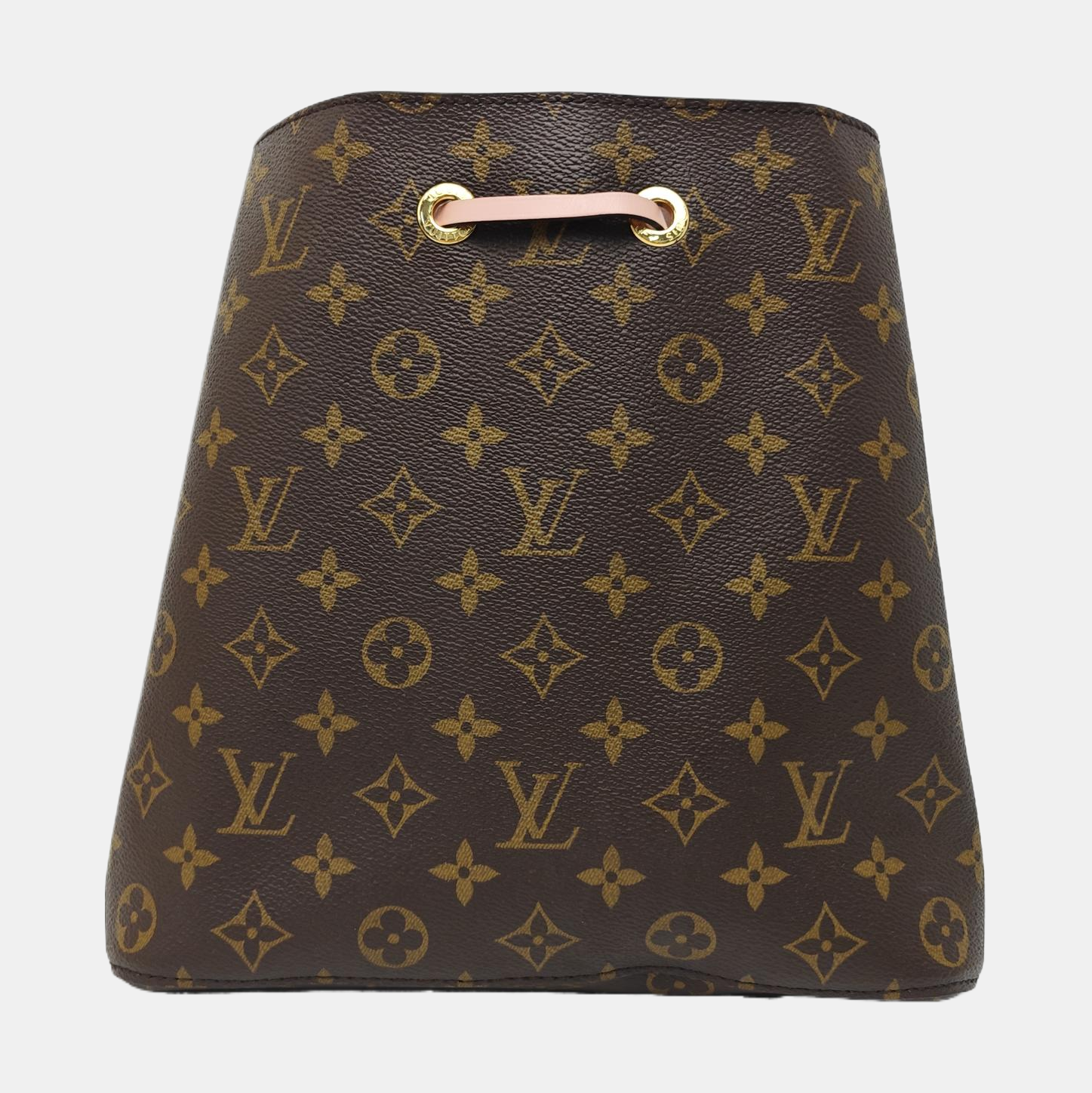 NÉONOÉ MM Monogram Coated Canvas Brown