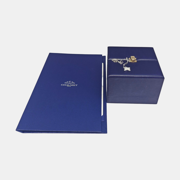 Jeux De Liens 18k White Gold Silver Necklace