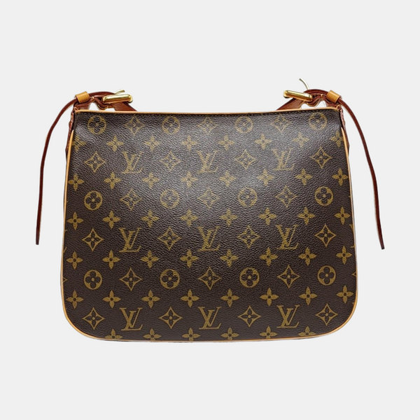 HUDSON GM Monogram Coated Canvas Brown