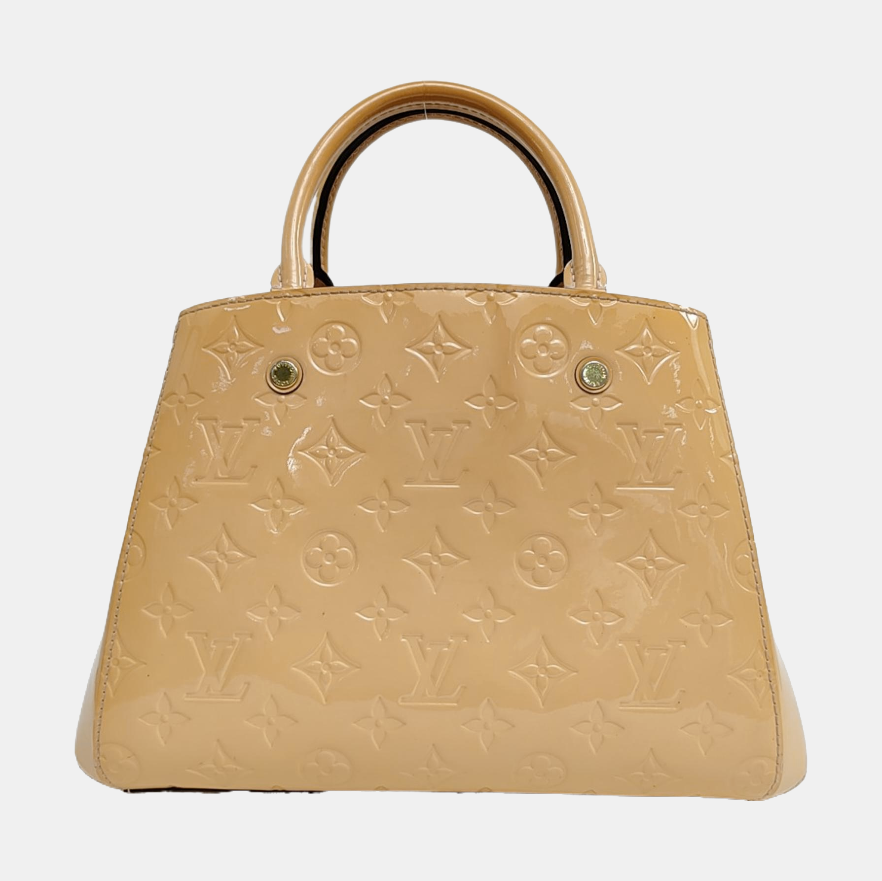 MONTAIGNE BB Monogram Patent Leather Yellow