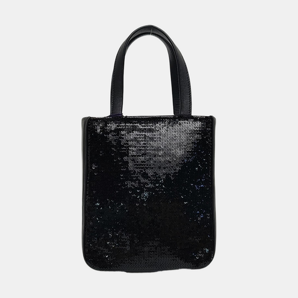Sequins Tote Bag Black