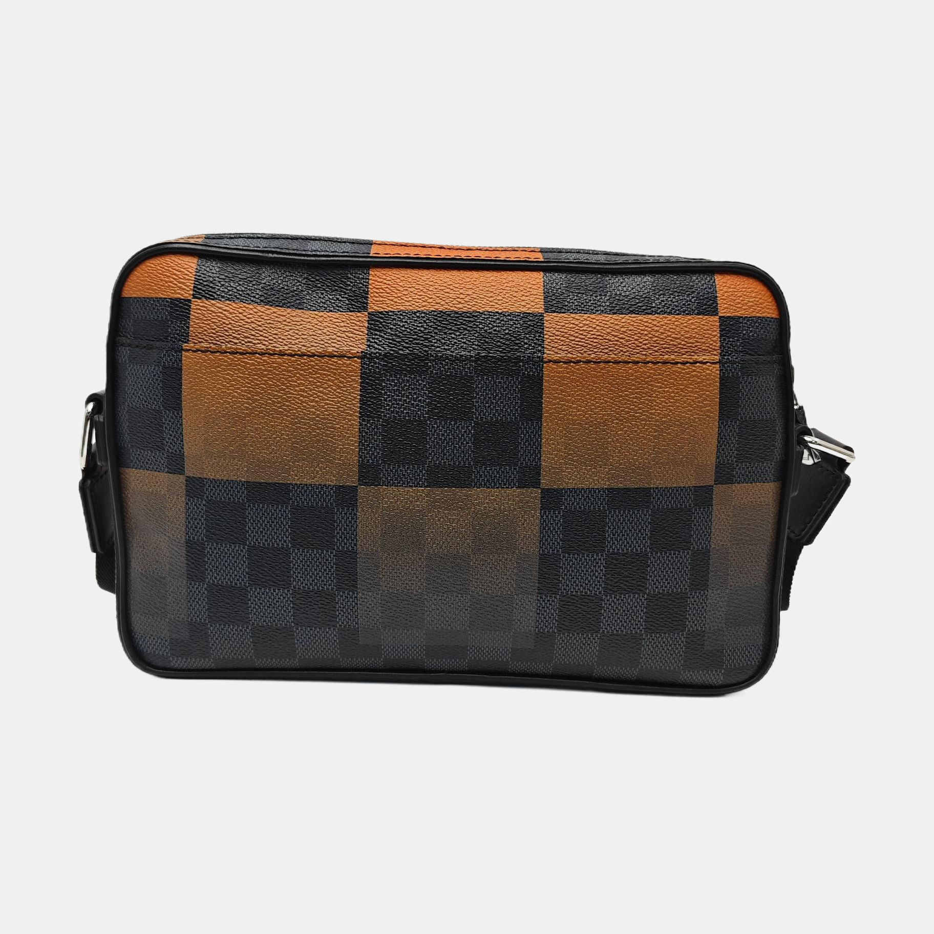 ALPHA Damier Graphite Coated Canvas Gray