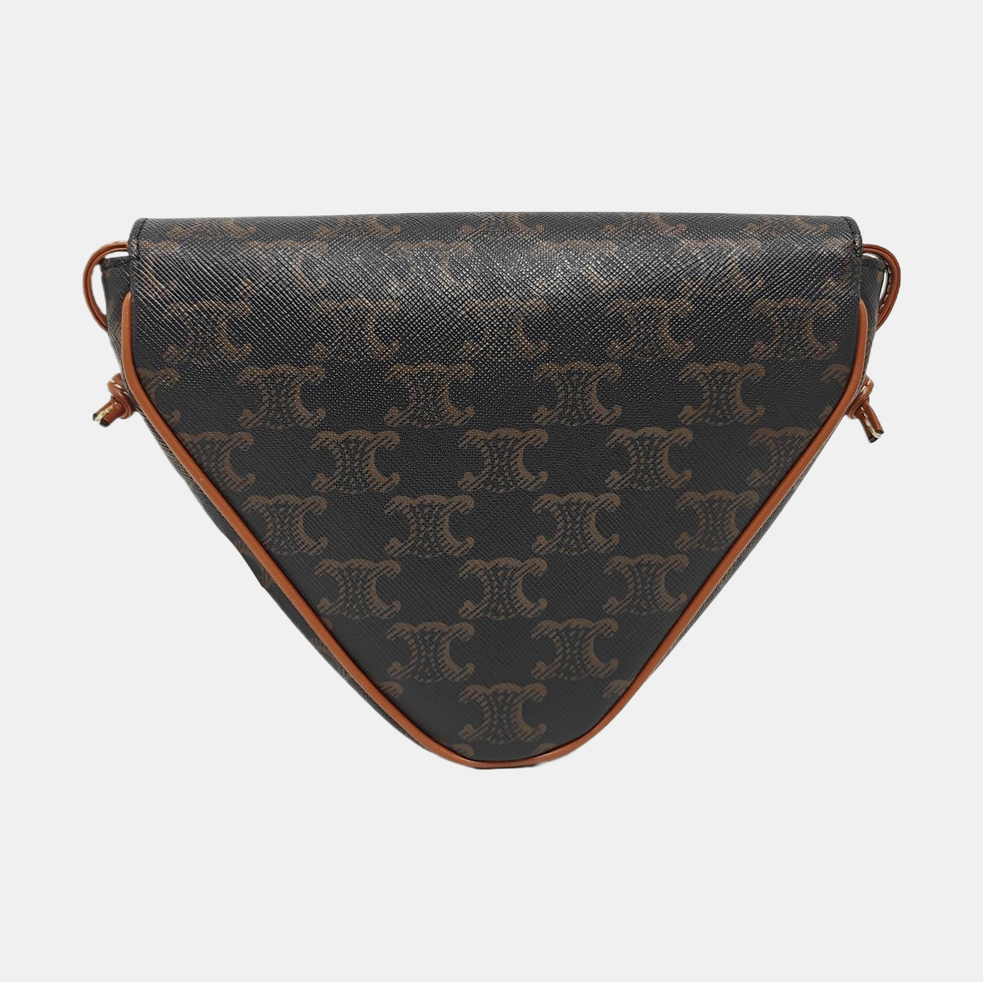 TRIANGLE Coated Canvas Brown