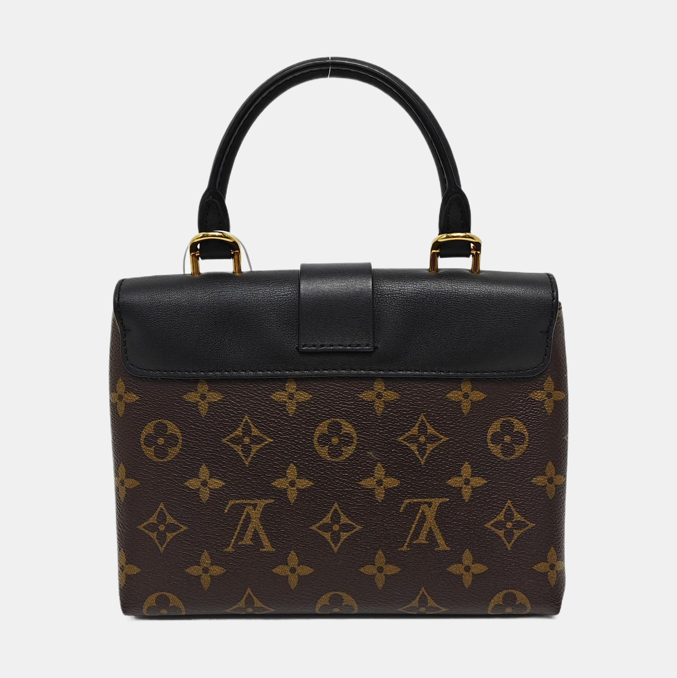 LOCKY BB Monogram Coated Canvas Brown