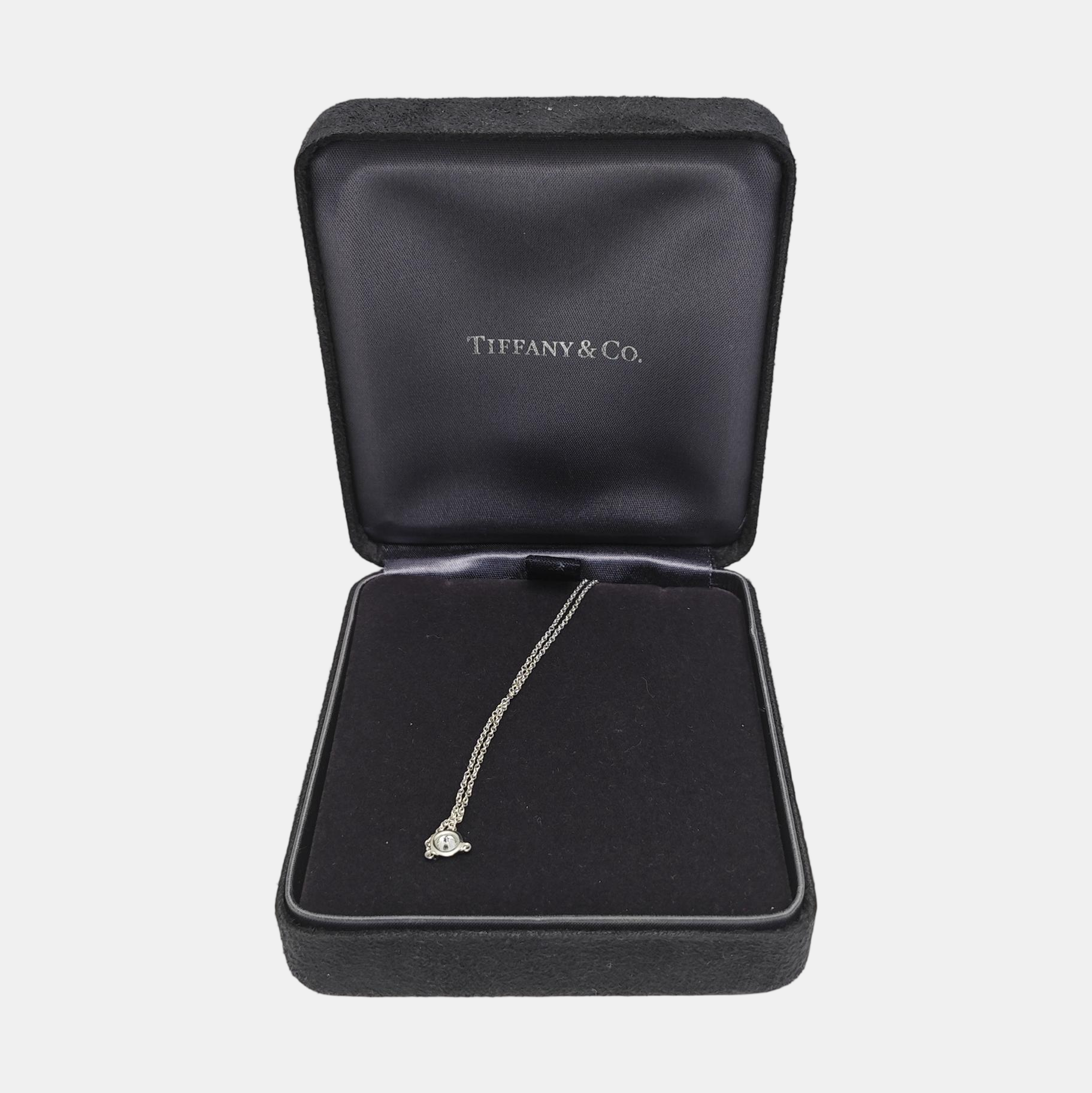 Elsa Peretti Platinum 950 Silver Necklace