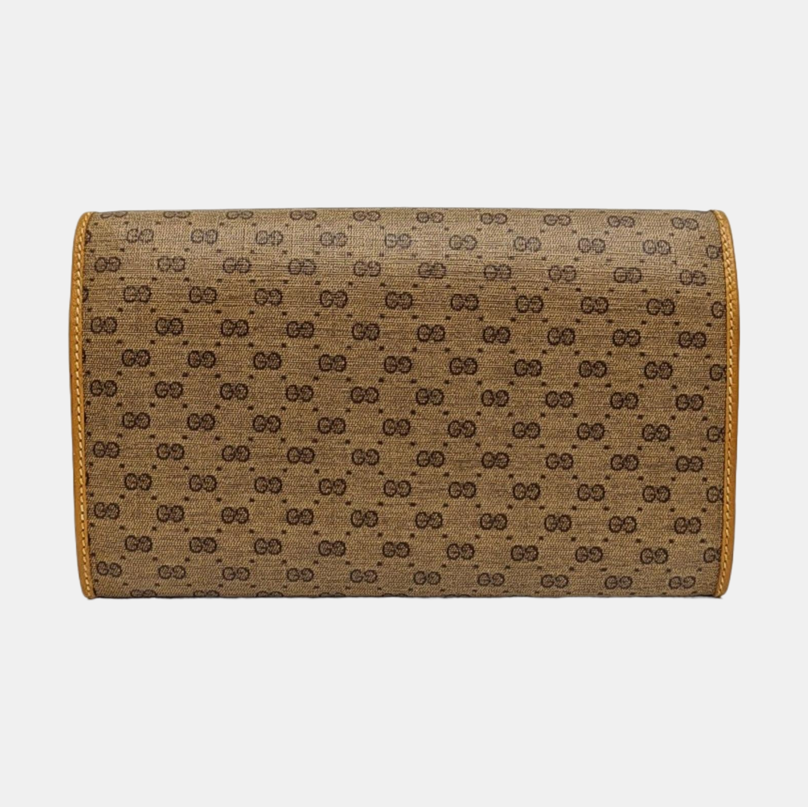 Monogram Coated Canvas Wallet Brown