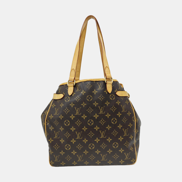 BATIGNOLLES MM Monogram Coated Canvas Brown