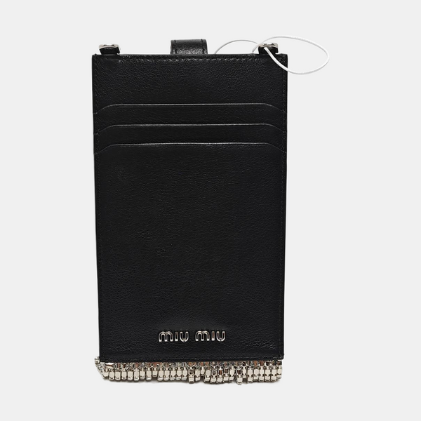 Calfskin Shoulder Bag Black