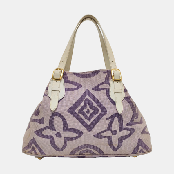 TAHITIENNE CABAS MM Monogram Canvas Purple