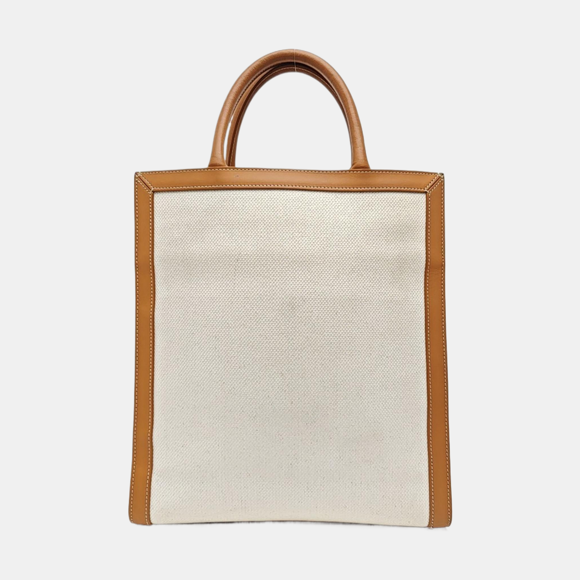 CABAS CELINE Small Canvas White