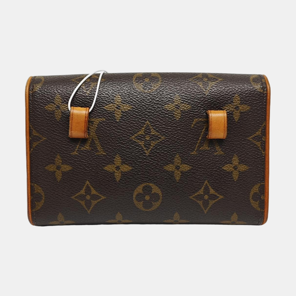 FLORENTINE Monogram Coated Canvas Brown