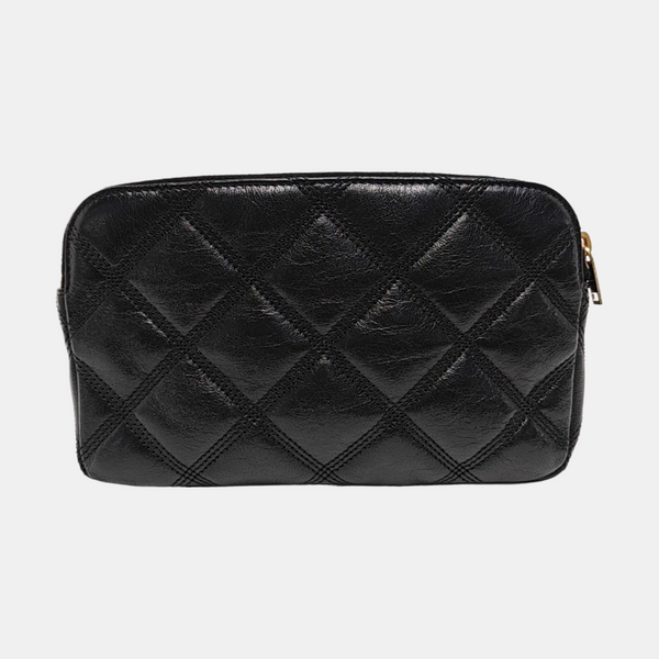 BECKY Quilted Calfskin Black