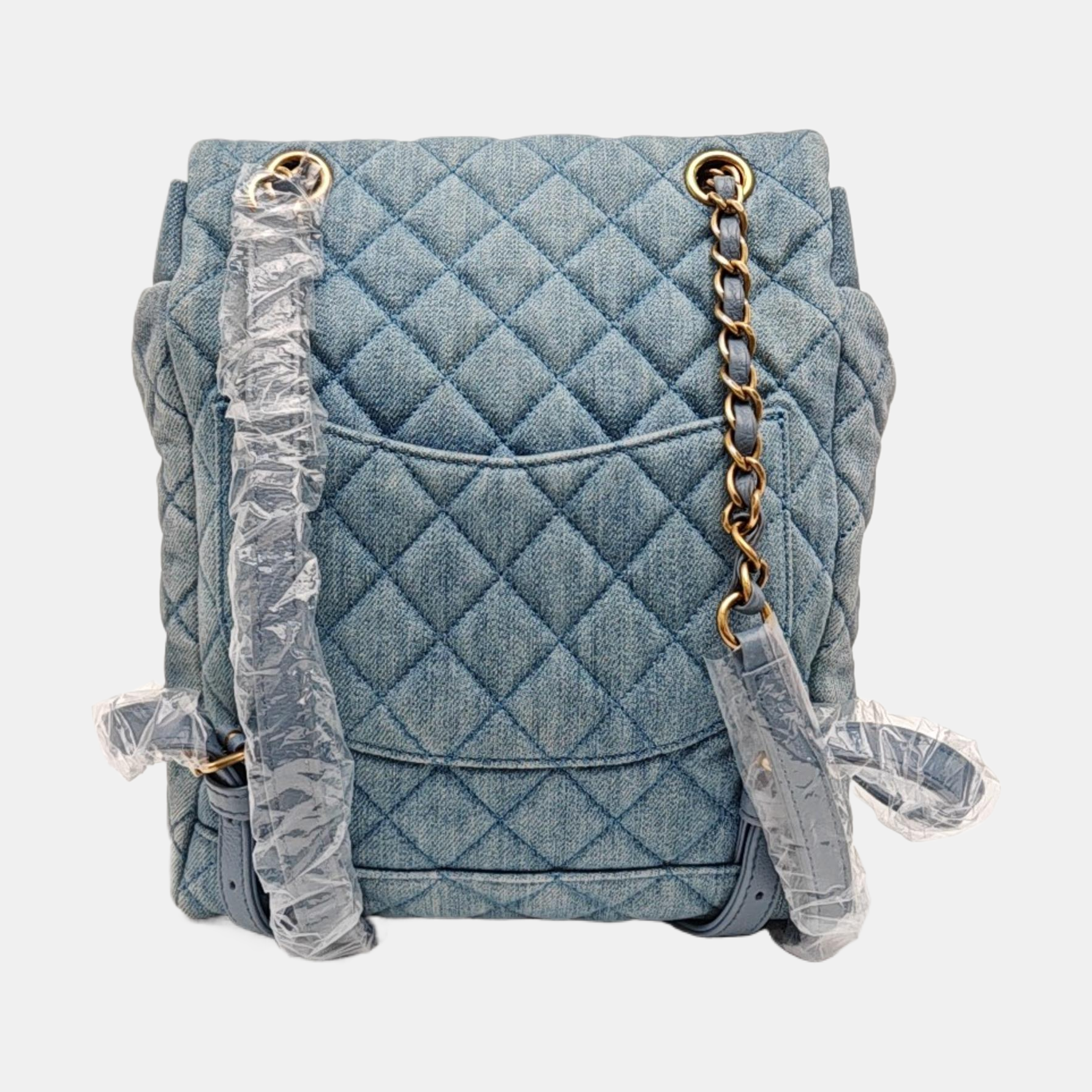 URBAN SPIRIT Small Quilted Canvas Blue