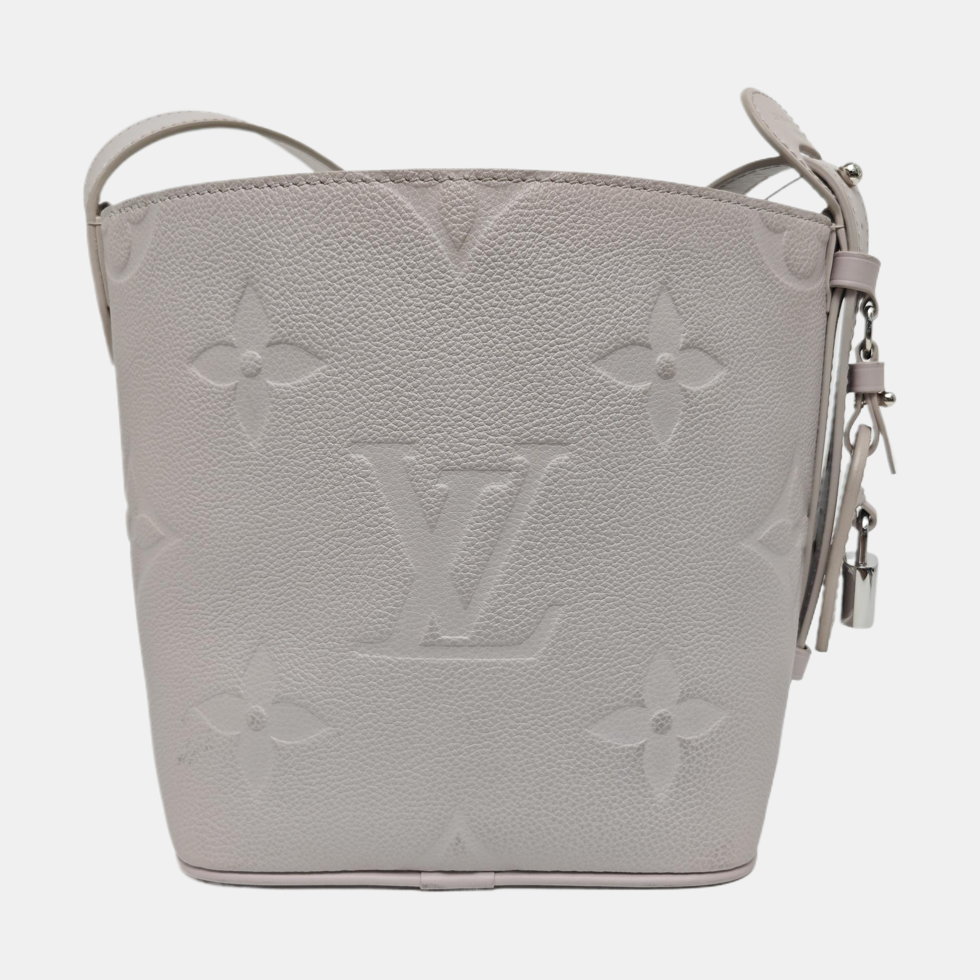 ALL IN Monogram Calfskin Gray