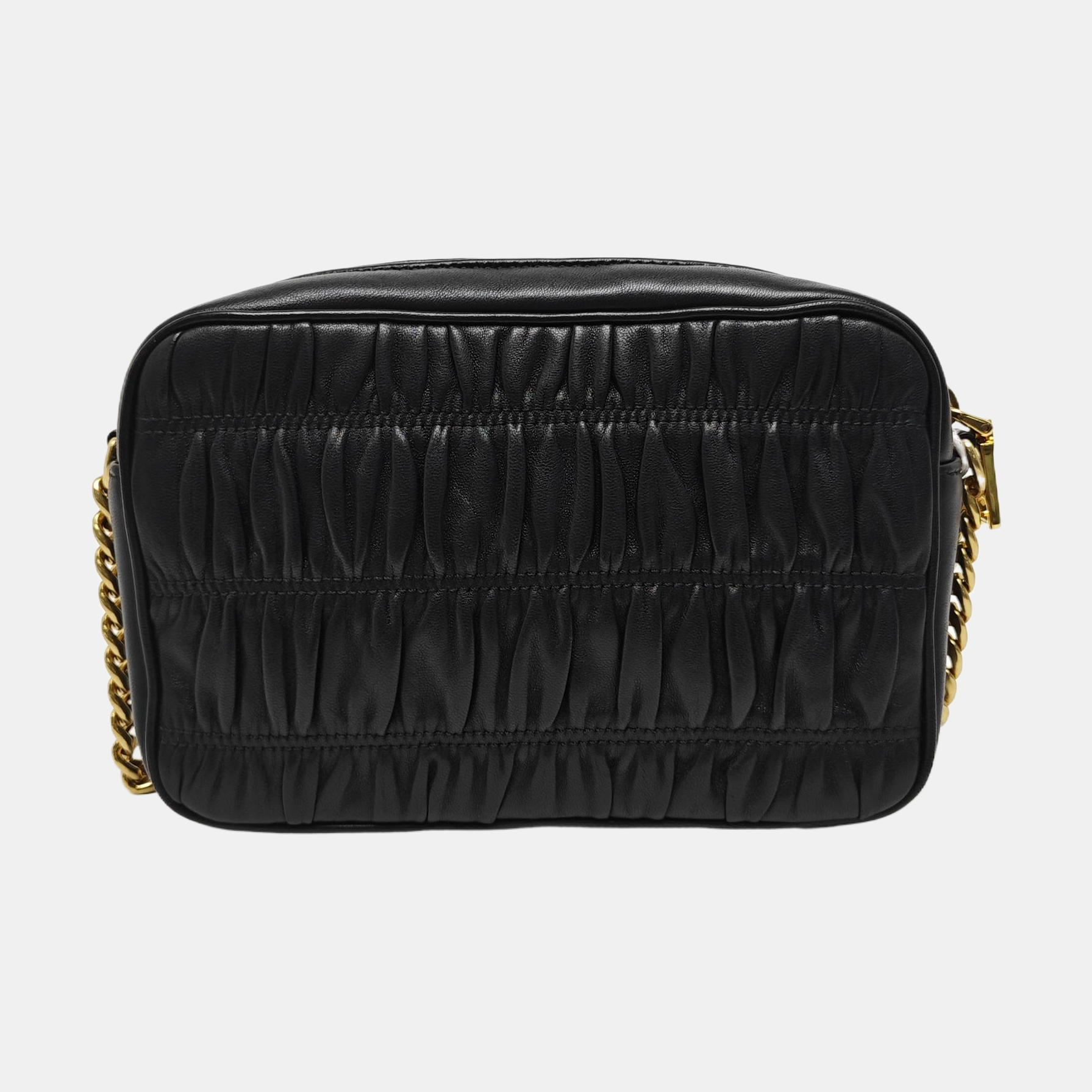 Gaufre Quilted Lambskin Black