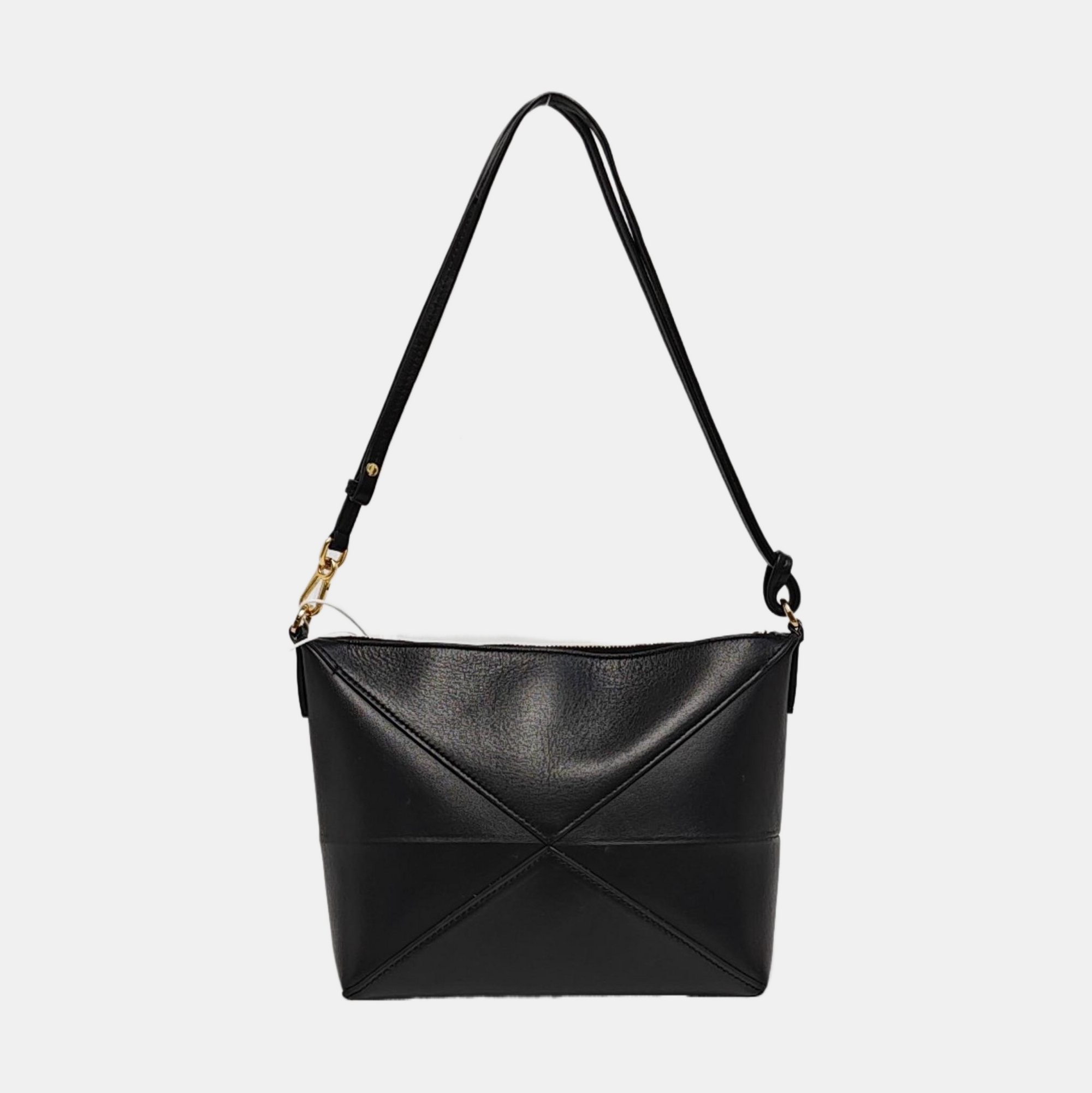 Origami Ala Quilted Lambskin Black