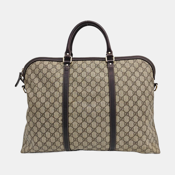 Duffle Monogram Coated Canvas Beige