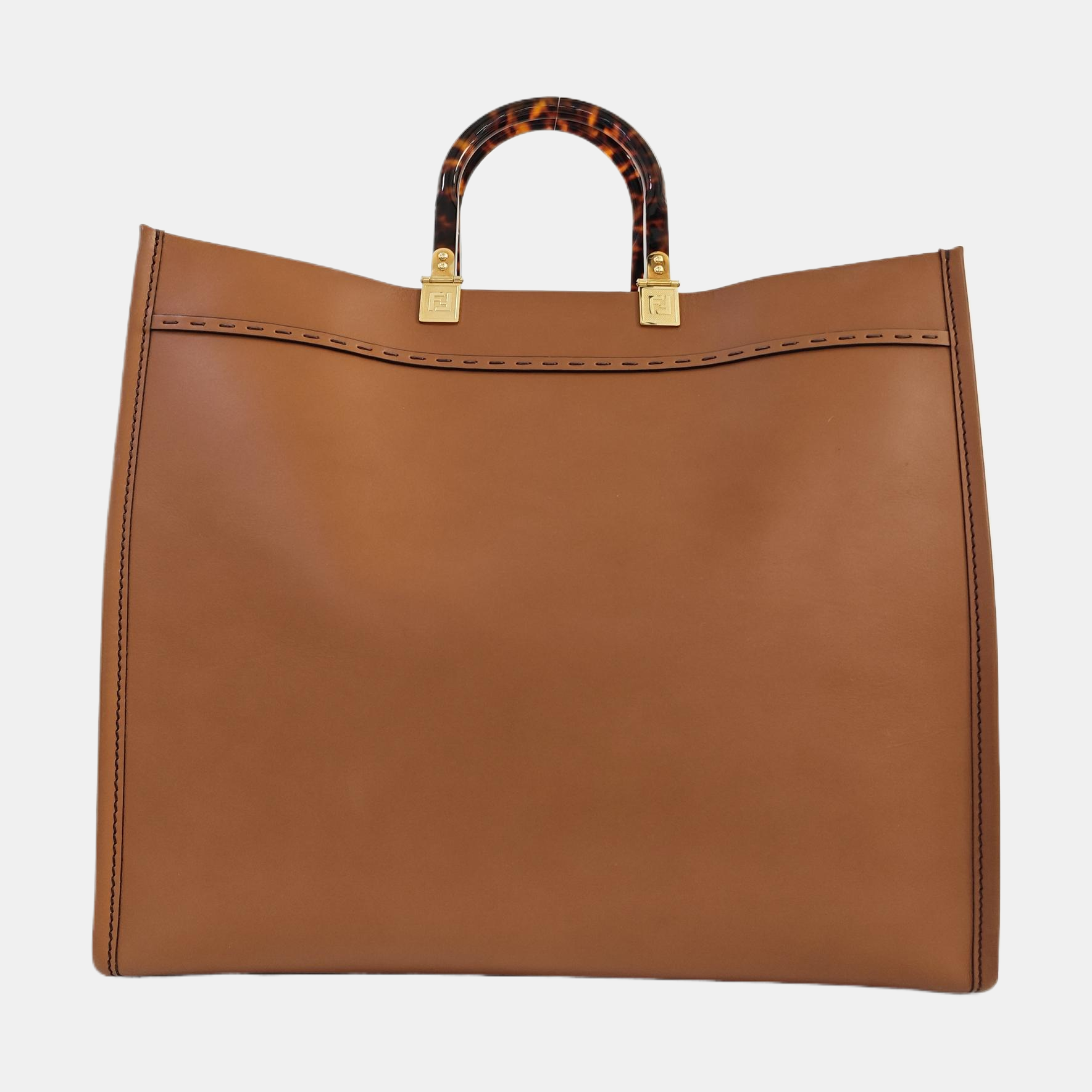 Sunshine Large Calfskin Brown