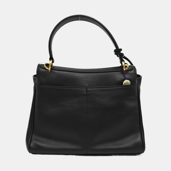 Calfskin Shoulder Bag Mini Black