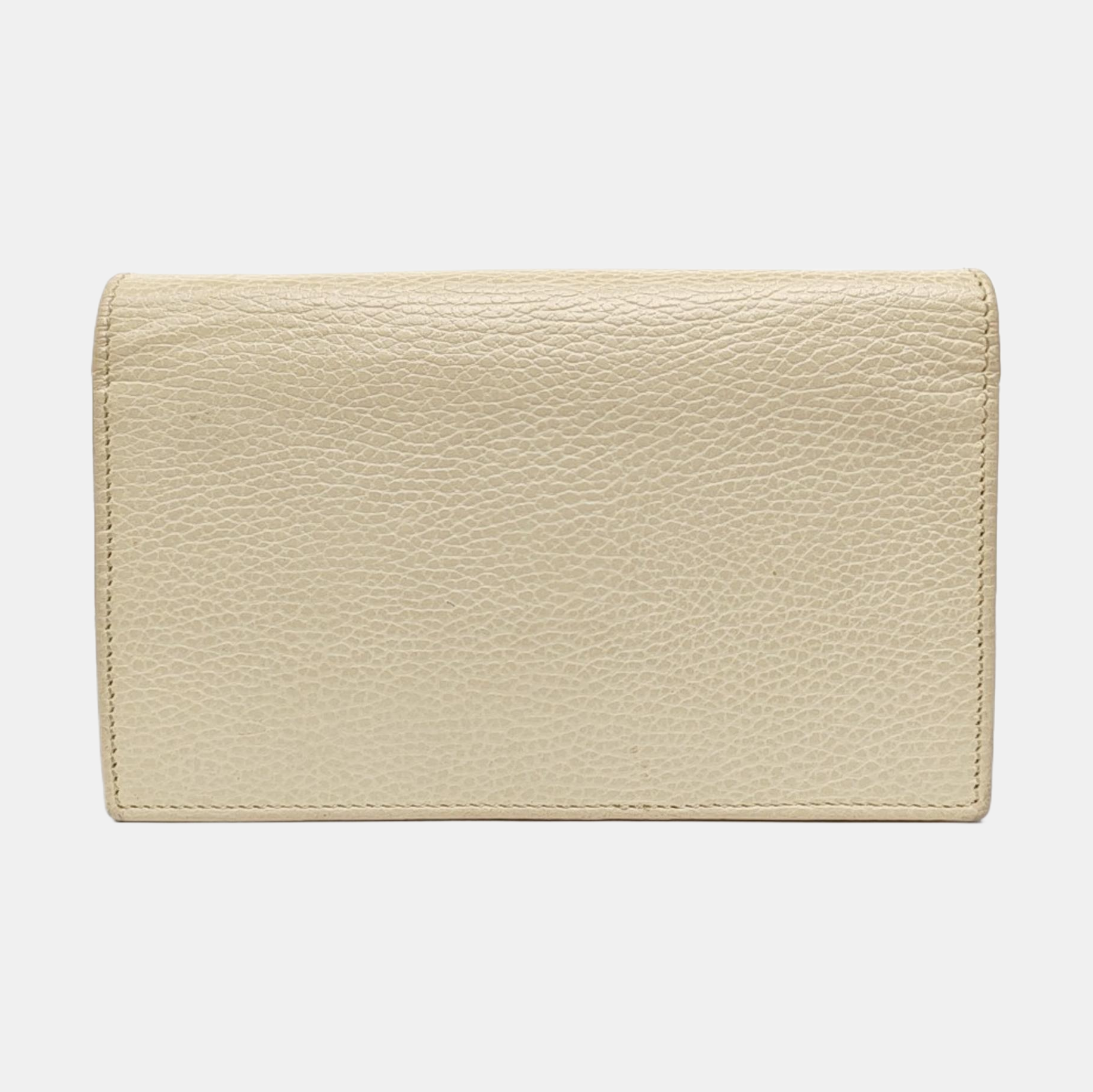 Interlocking G Small Calfskin Beige