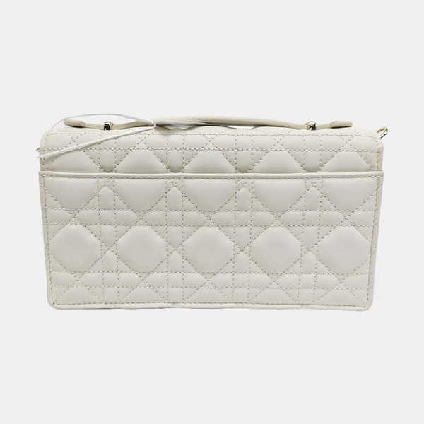 My Dior Mini Cannage Lambskin White